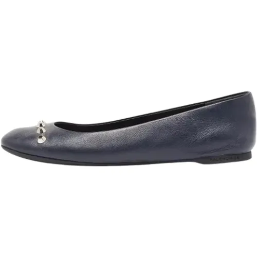 Pre-owned Leather flats , female, Sizes: 5 UK - Balenciaga Vintage - Modalova