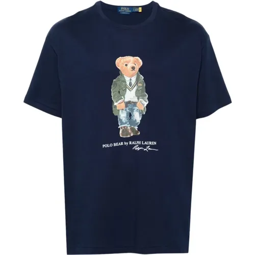 T-shirts and Polos , male, Sizes: M, S, L, XL - Ralph Lauren - Modalova