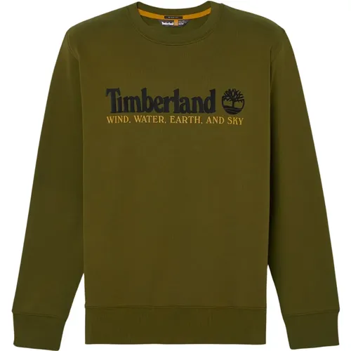 Sweater mit großem Logo-Print - Timberland - Modalova