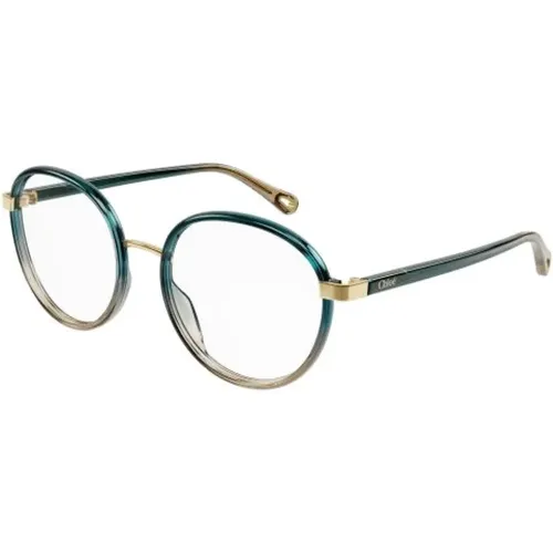 Grün Blau Transparente Brille - Chloé - Modalova