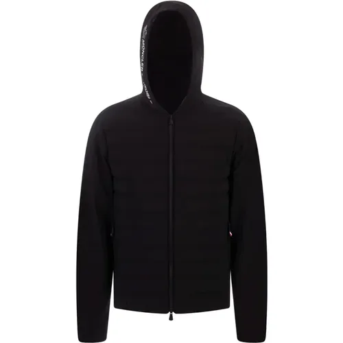 Down-Filled Sweatshirt 2L Stretch , male, Sizes: M - Moncler - Modalova