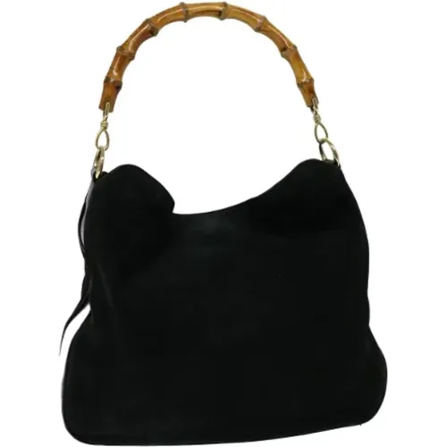 Pre-owned Suede handbags , female, Sizes: ONE SIZE - Gucci Vintage - Modalova