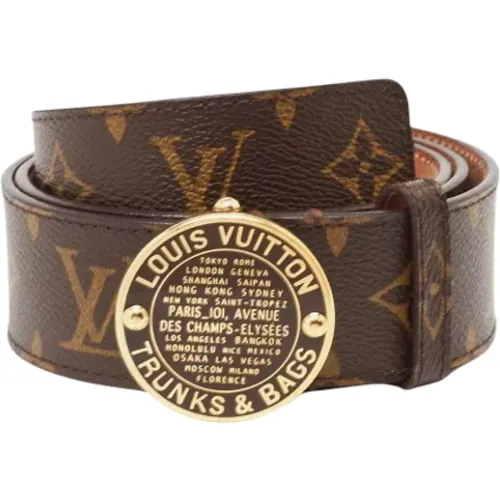 Pre-owned Leder grtel , Herren, Größe: ONE Size - Louis Vuitton Vintage - Modalova