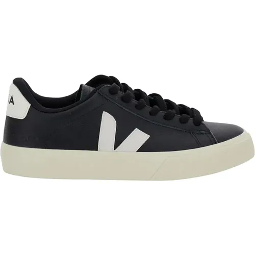 Schwarze Campo Sneakers , Damen, Größe: 39 EU - Veja - Modalova