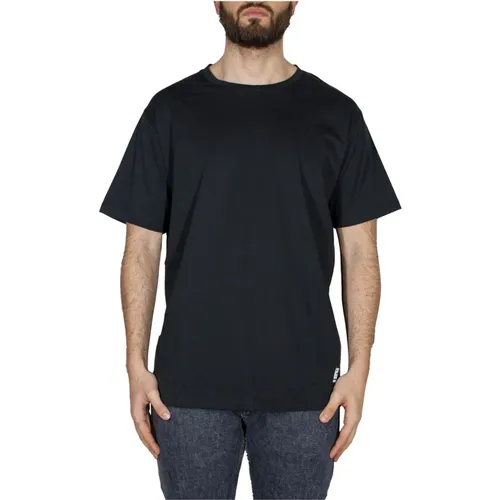 Logo Patch T-Shirt, Fashion-Forward Style , male, Sizes: XL, 2XL, L, S, M - Balmain - Modalova