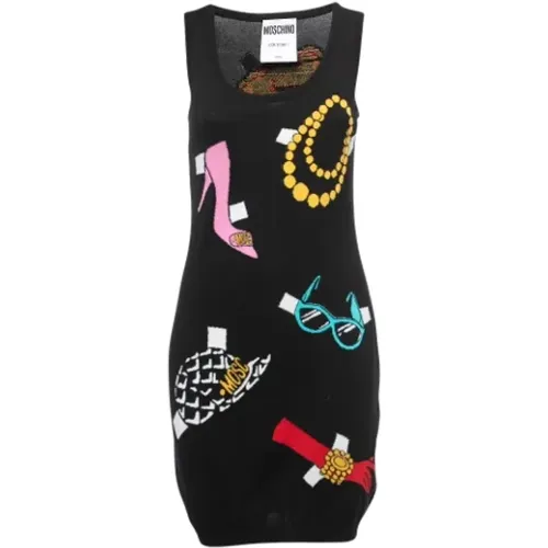 Pre-owned Knit dresses , female, Sizes: M - Moschino Pre-Owned - Modalova