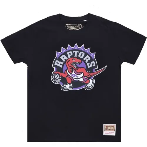 NBA Team Logo Tee Torrap Schwarz , Herren, Größe: M - Mitchell & Ness - Modalova