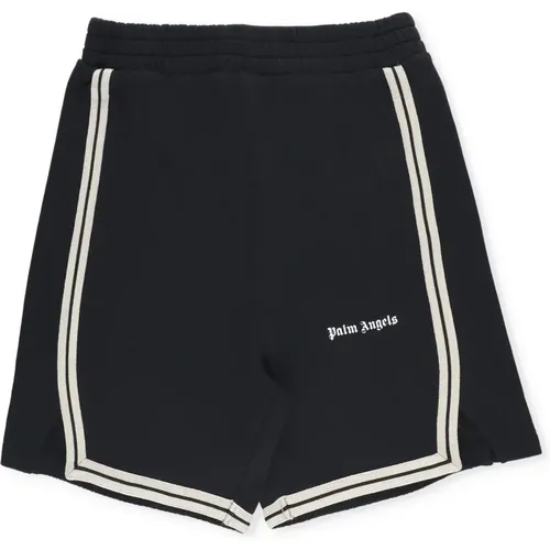 Jungen Bermuda Shorts mit Logo-Print,Komplette Bermuda-Shorts - Palm Angels - Modalova