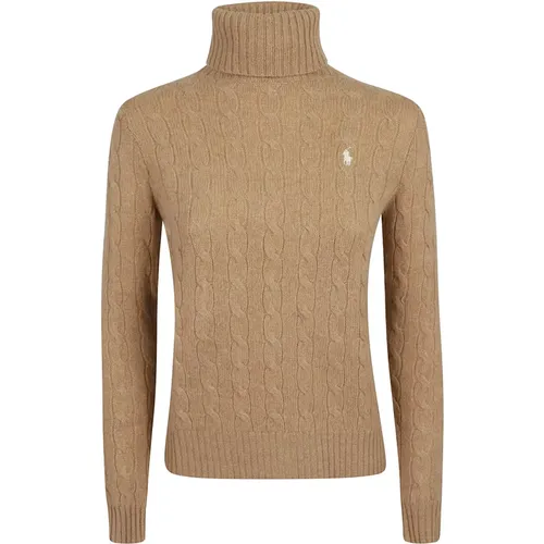 Brauner Pullover für Frauen Aw24 , Damen, Größe: M - Ralph Lauren - Modalova