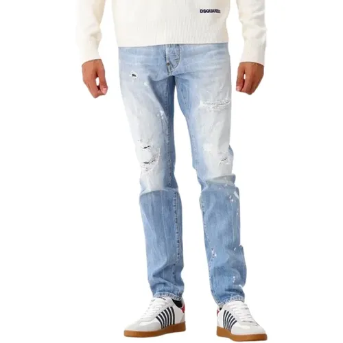 Zerrissene Streetwear Jeans - Dsquared2 - Modalova