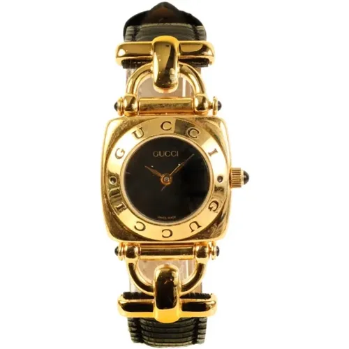 Pre-owned Fabric watches , female, Sizes: ONE SIZE - Gucci Vintage - Modalova