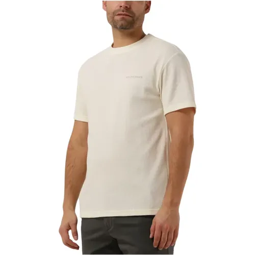 Herren Polo & T-Shirts Waffle Tee , Herren, Größe: 2XL - Anerkjendt - Modalova