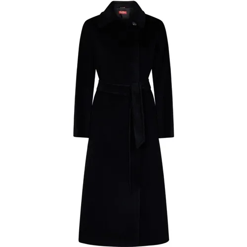 Beaver Wool Coat , female, Sizes: 2XS, XS - Max Mara Studio - Modalova