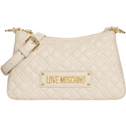 Elegante Schultertasche mit Verstellbarem Riemen - Love Moschino - Modalova