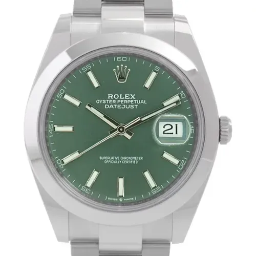 Pre-owned Metal watches , male, Sizes: ONE SIZE - Rolex Vintage - Modalova