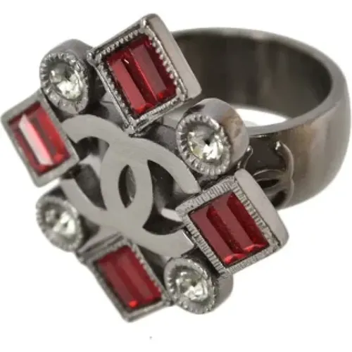 Pre-owned Metal rings , female, Sizes: ONE SIZE - Chanel Vintage - Modalova