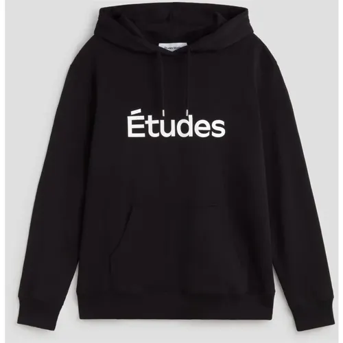 Oversized Hoodie mit Kängurutasche , Herren, Größe: XL - Études - Modalova