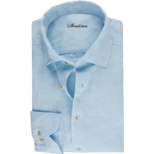 Casual Shirts , Herren, Größe: L - Stenströms - Modalova