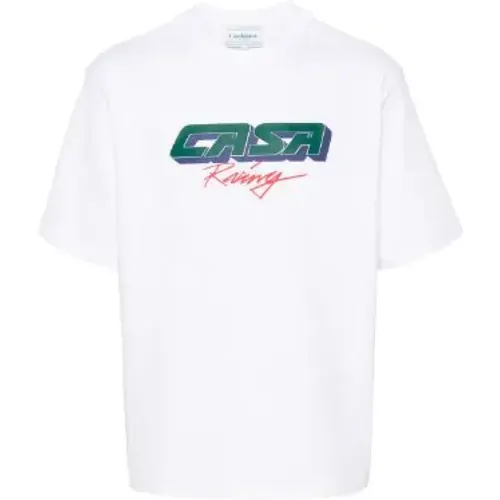 Racing 3D Jersey T-Shirt , male, Sizes: S, XS - Casablanca - Modalova