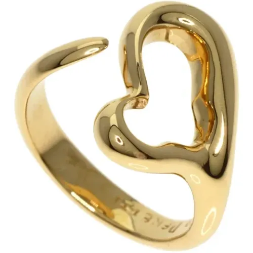 Pre-owned Gold rings , female, Sizes: ONE SIZE - Tiffany & Co. Pre-owned - Modalova