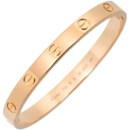 Pre-owned Rose Gold bracelets , female, Sizes: ONE SIZE - Cartier Vintage - Modalova