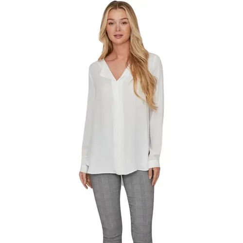 Lucy Langarmshirt Damen , Damen, Größe: XS - Vila - Modalova