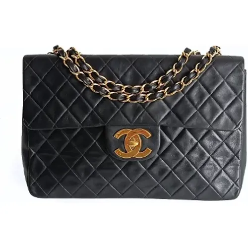 Pre-owned Leather chanel-bags , female, Sizes: ONE SIZE - Chanel Vintage - Modalova