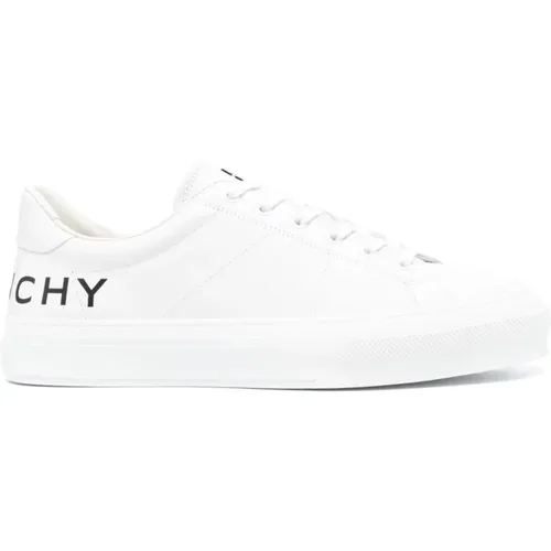 Leather Sneakers with Rubber Sole , male, Sizes: 8 UK - Givenchy - Modalova