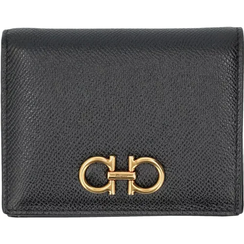 Gancini Bifold Wallet Accessories , female, Sizes: ONE SIZE - Salvatore Ferragamo - Modalova