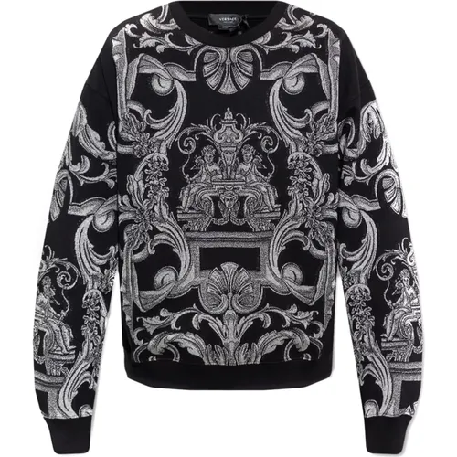 Sweater Aw23 Women's Fashion , male, Sizes: M, XL, L - Versace - Modalova