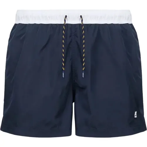 Hazel Beach Boxer Shorts , male, Sizes: 2XL - K-way - Modalova