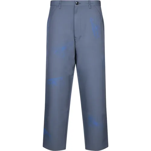 Grey Stylish Trousers , male, Sizes: M, L - Comme des Garçons - Modalova