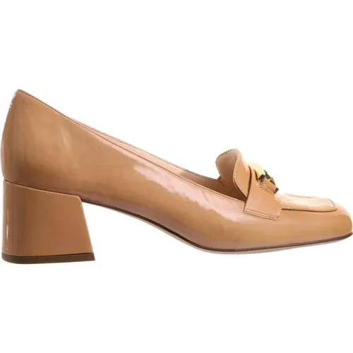 Retro-Style Heeled Loafer , Damen, Größe: 39 1/2 EU - Högl - Modalova