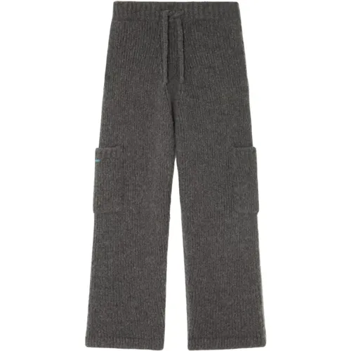 Luxury Cashmere-Silk Wide Trousers , male, Sizes: M, L - Alanui - Modalova