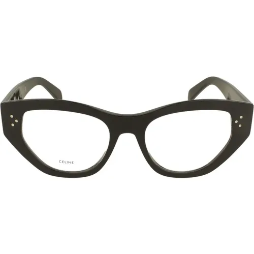 Stilvolle Katzenaugen Brille , Damen, Größe: 52 MM - Celine - Modalova