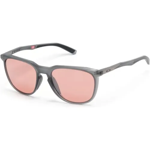 Rote Sonnenbrille Stilvolles Modell - Oakley - Modalova