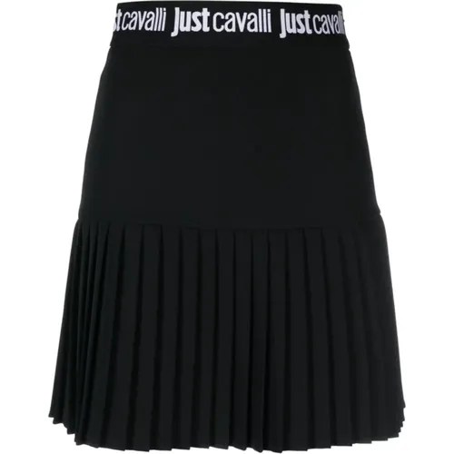 Schwarze Röcke für Frauen , Damen, Größe: 2XS - Just Cavalli - Modalova