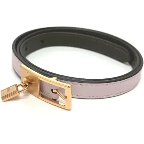 Pre-owned Leather belts , female, Sizes: ONE SIZE - Hermès Vintage - Modalova