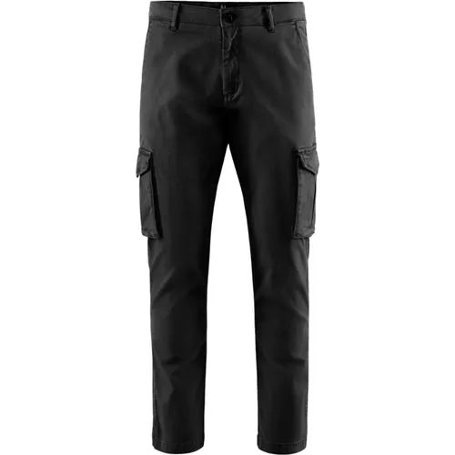 Stretch Cotton Gabardine Cargo Pants , male, Sizes: W30, W40, W36, W32, W38, W33, W28, W31, W34, W29 - BomBoogie - Modalova