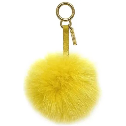 Pre-owned Fur key-holders , unisex, Sizes: ONE SIZE - Fendi Vintage - Modalova