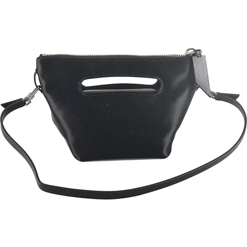 Satin Handbag with Cut-out Handle , female, Sizes: ONE SIZE - The Attico - Modalova