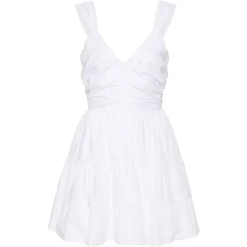 Poplin Dress Sweetheart Neckline , female, Sizes: S, XS, M - Liu Jo - Modalova