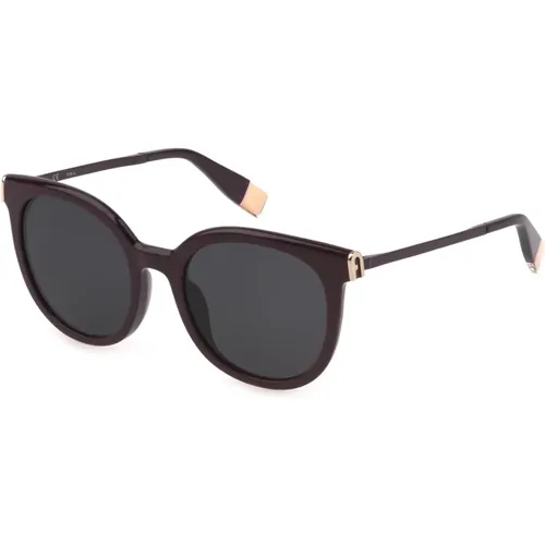 Stylische Sonnenbrille Sfu625 , Damen, Größe: 52 MM - Furla - Modalova