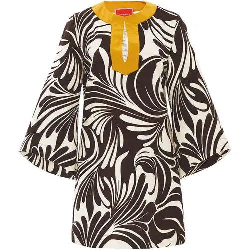 Das Kaftan Mini Kleid , Damen, Größe: S - La DoubleJ - Modalova