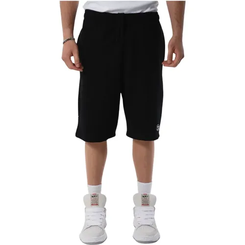 Cotton Bermuda Shorts with Drawstring Waist , male, Sizes: L - Diesel - Modalova