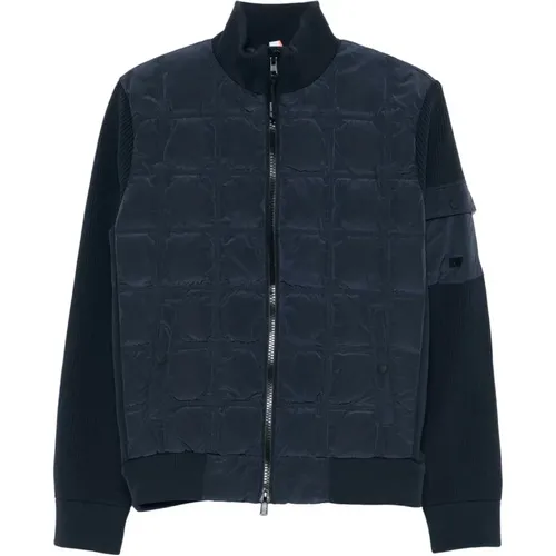 Hybrid Amit Navy Daunenjacke , Herren, Größe: M - PMDS - Modalova