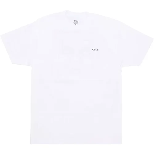 Ripped Icon Classic Tee White Obey - Obey - Modalova