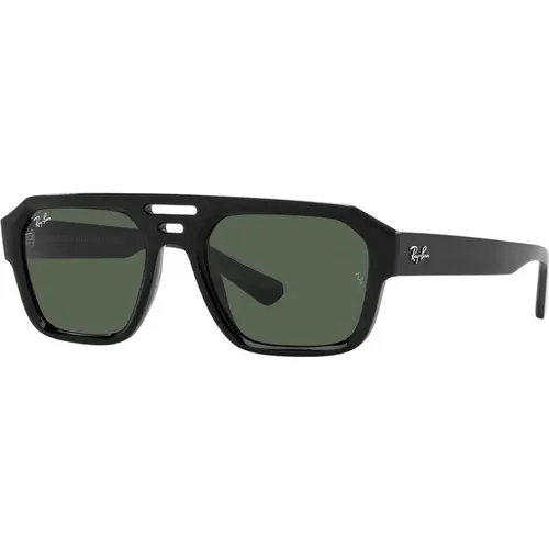Corrigan 4397 Sunglasses Green Lenses , unisex, Sizes: 54 MM - Ray-Ban - Modalova