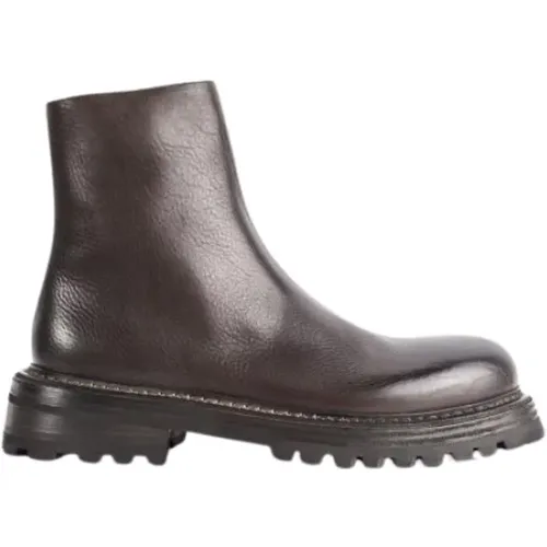 Leather Carrucola Boots , male, Sizes: 8 1/2 UK, 7 1/2 UK, 8 UK, 6 UK, 7 UK - Marsell - Modalova