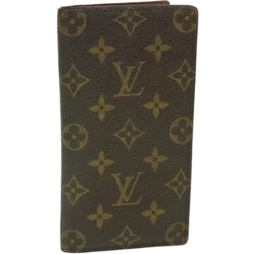 Pre-owned Canvas wallets , female, Sizes: ONE SIZE - Louis Vuitton Vintage - Modalova